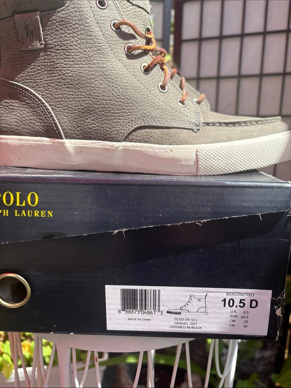 Polo Ralph Lauren Tedd High-Top Nubuck